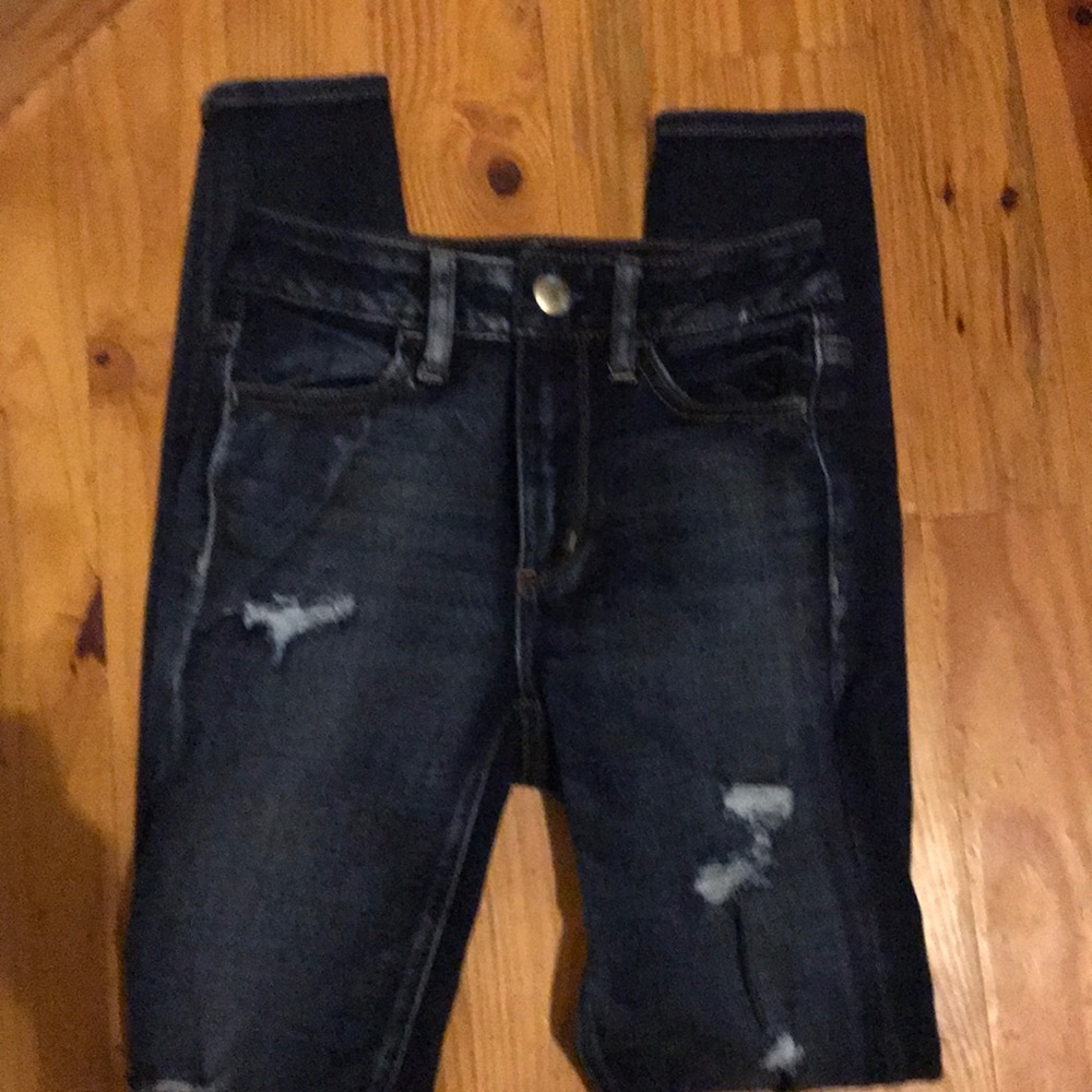 Sz 00 American Eagle High Waisted Jeans